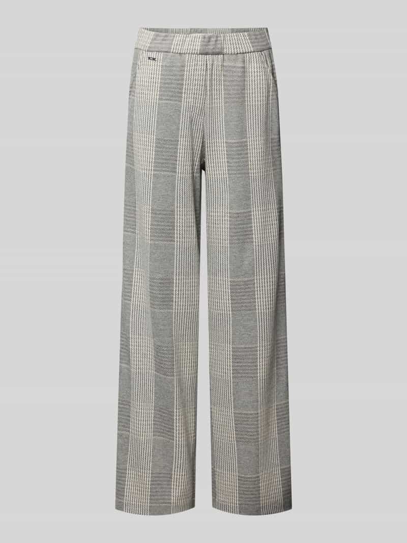 BRAX Broek van viscosemix met steekzakken model 'MAINE'