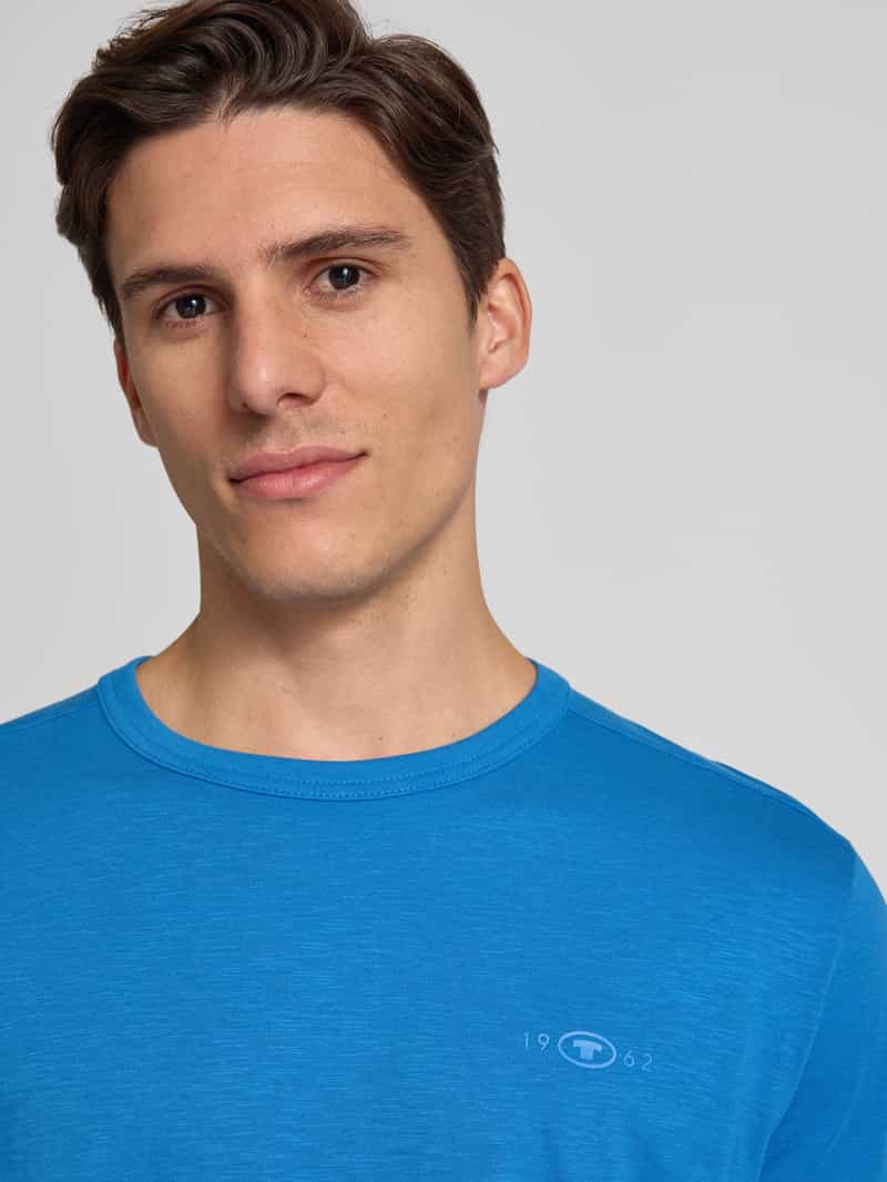 Tom Tailor Regular fit T-shirt van puur katoen