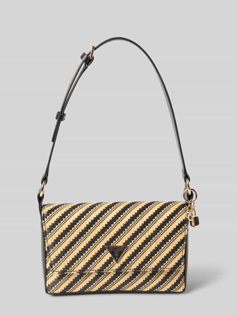 Handtas met labelapplicatie, model 'SIMONA'