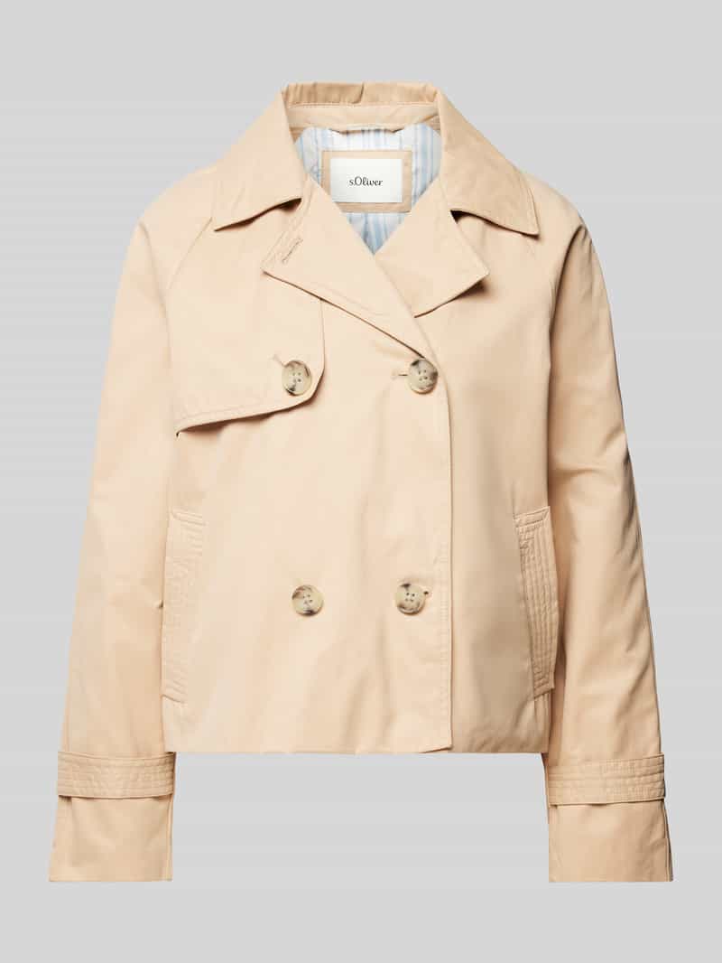 s.Oliver RED LABEL Relaxed fit jekker met raglanmouwen en streepmotief
