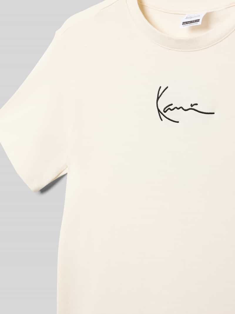 Karl Kani T-shirt van puur katoen met logoprint