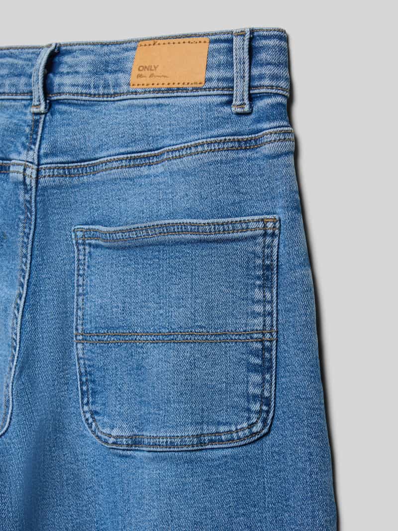 Only Loose fit jeans van katoenmix model 'GIA' medium blue denim, foto 5