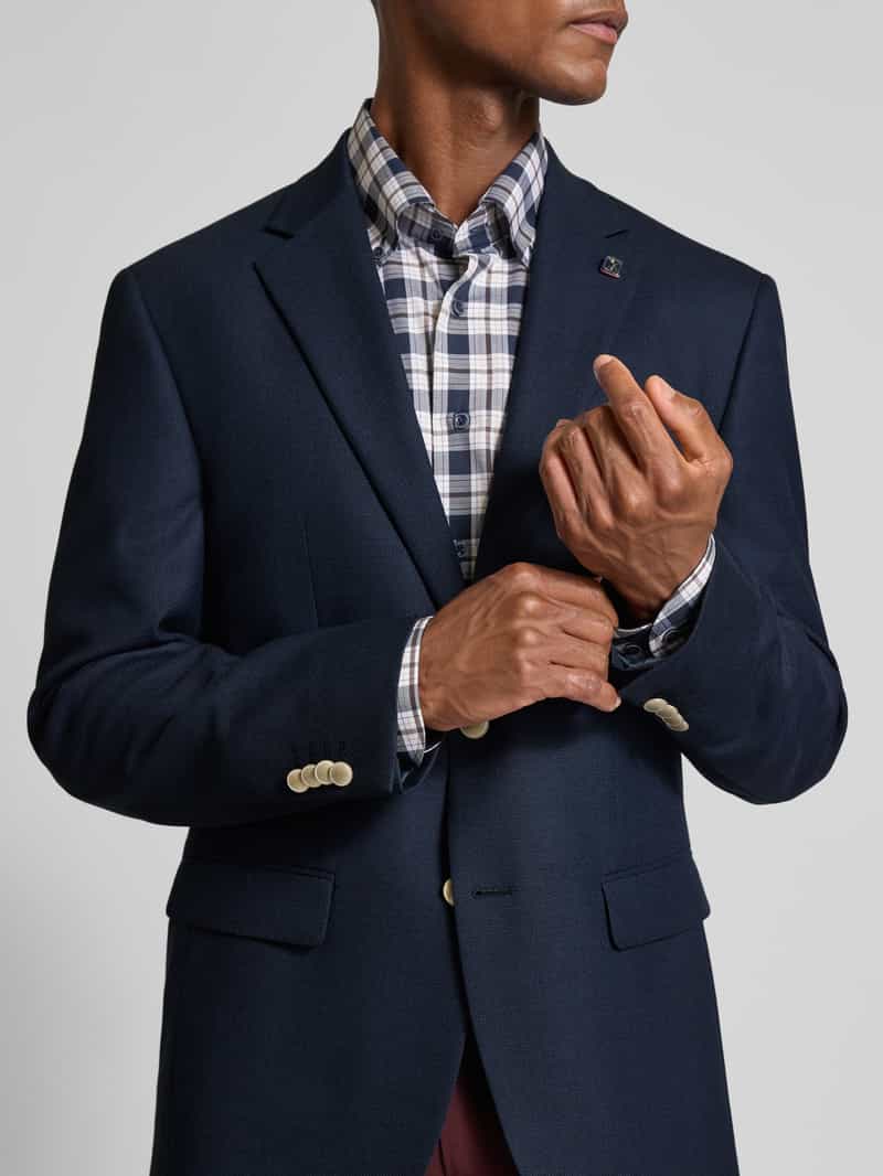 HECHTER PARIS Regular fit colbert met reverskraag
