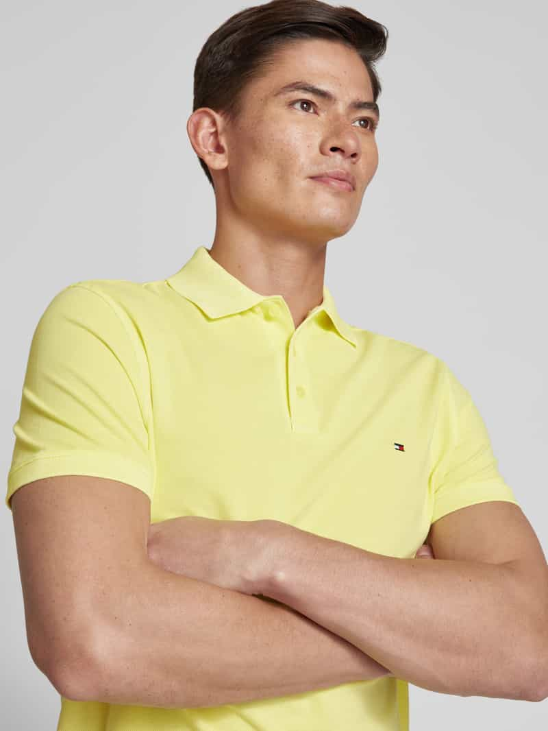 Tommy Hilfiger Regular fit poloshirt met polokraag