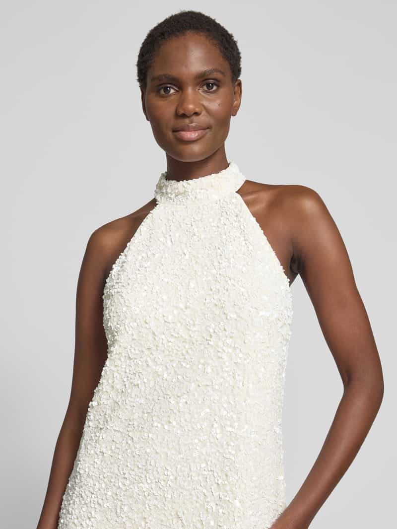 YAS Knielange cocktailjurk met pailletten model 'MIRA'