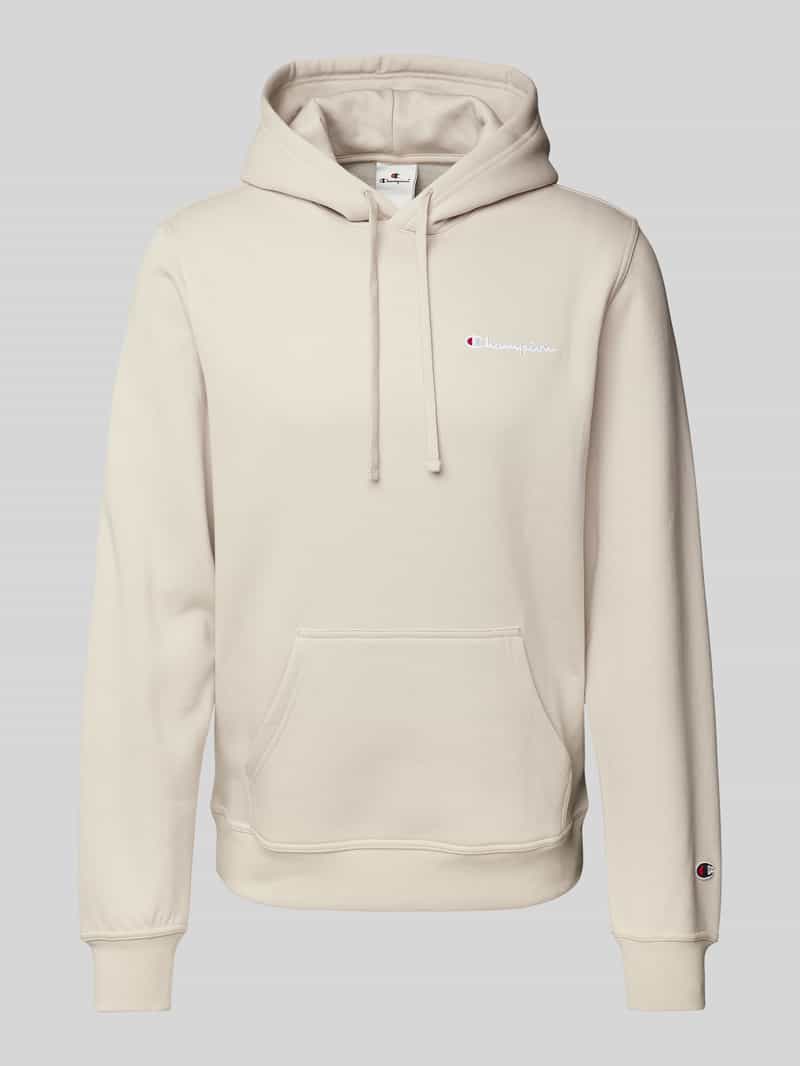 Champion Hoodie met labelstitching