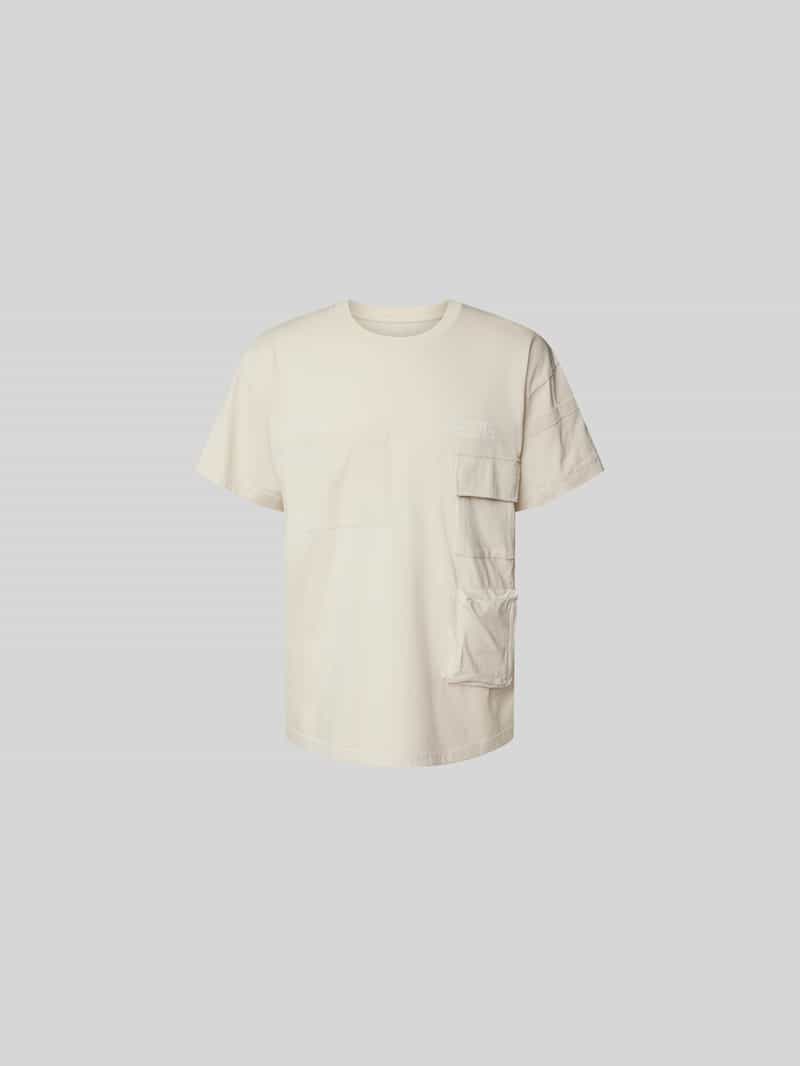T-shirt met klepzak