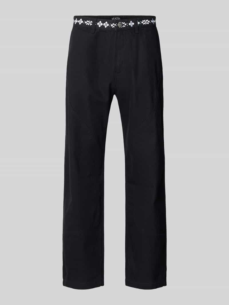 Review X MATW Stoffen broek met motiefstitching