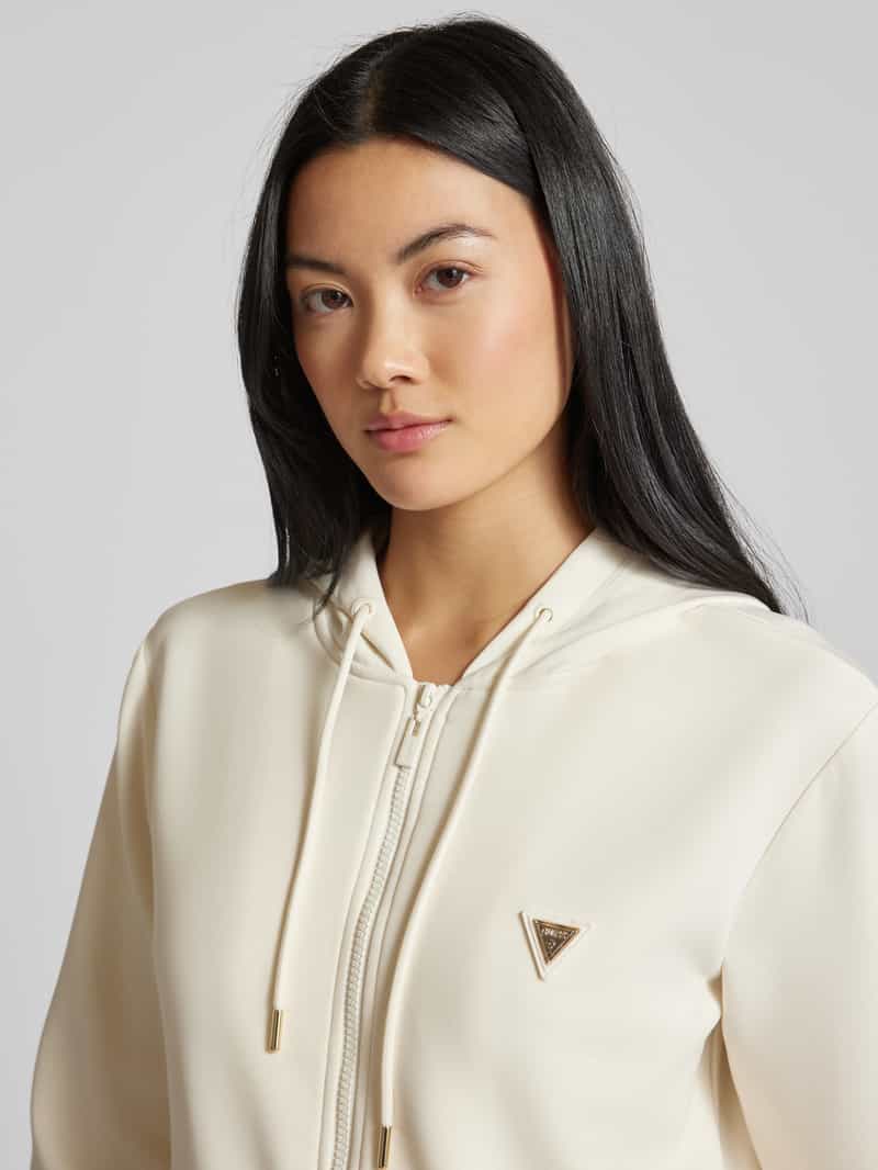 Guess Activewear Sweatjack met labeldetail model 'OLYMPE'