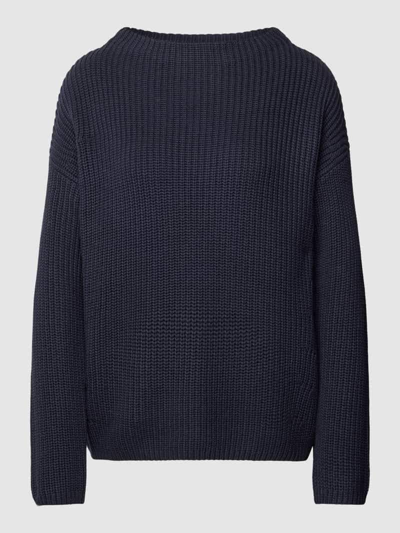 Opus Gebreide pullover met boothals, model 'Parto'