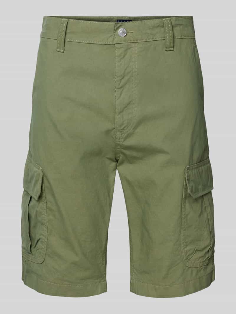 Tommy Jeans Regular fit korte cargobroek van puur katoen model 'OTIS'