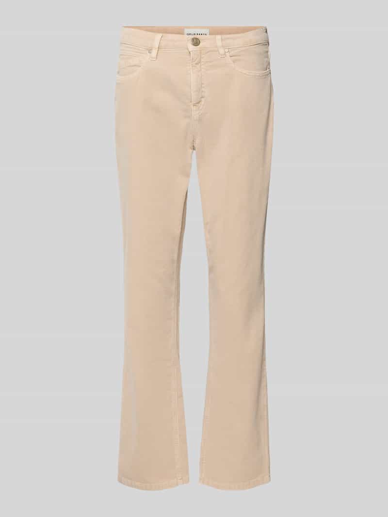 OPUS PANTS Flared fit corduroy broek in 5-pocketmodel model 'Enja'