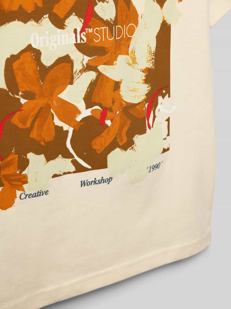 jack & jones T-shirt met ronde hals model 'VARENNA'