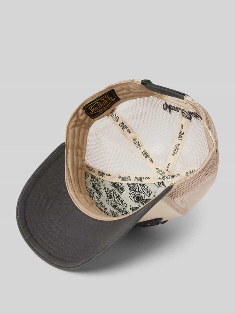 Von Dutch Trucker-pet met labelstitching model 'RIVERSIDE'