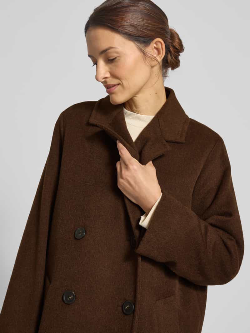 Weekend Max Mara Relaxed fit lange jas van een mix van wol en alpaca model 'ZUFOLO'