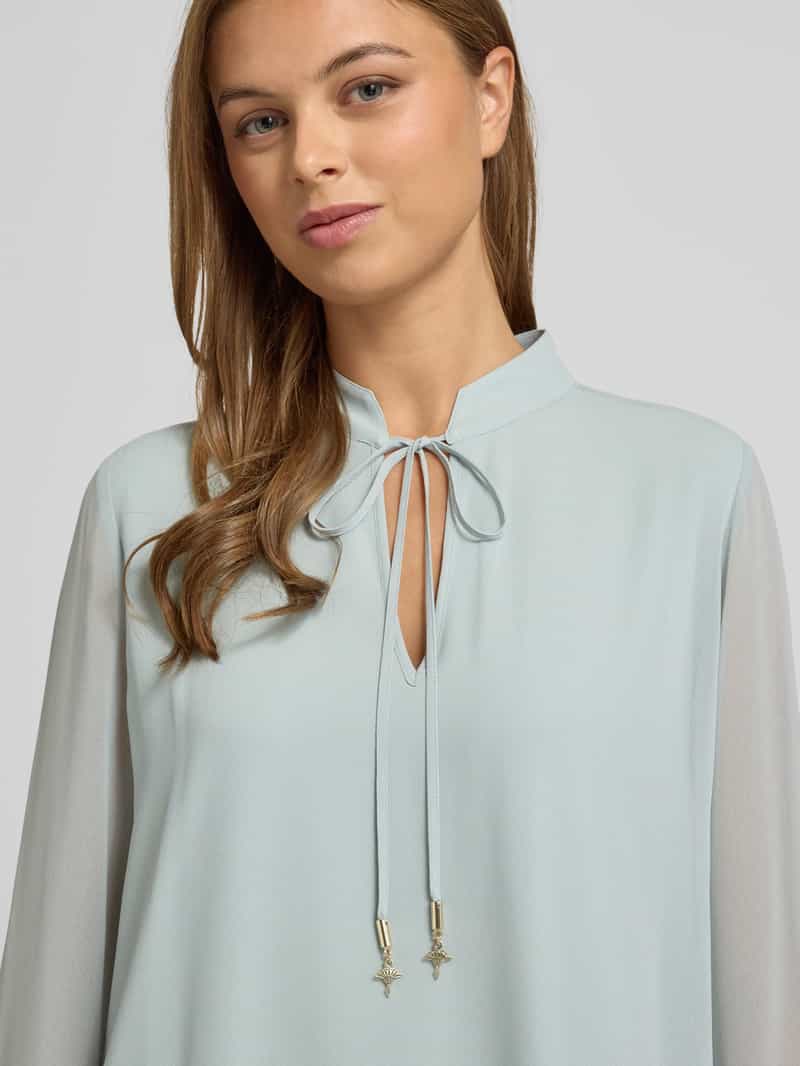 Joop! Knielange jurk met opstaande kraag model 'Delilah'