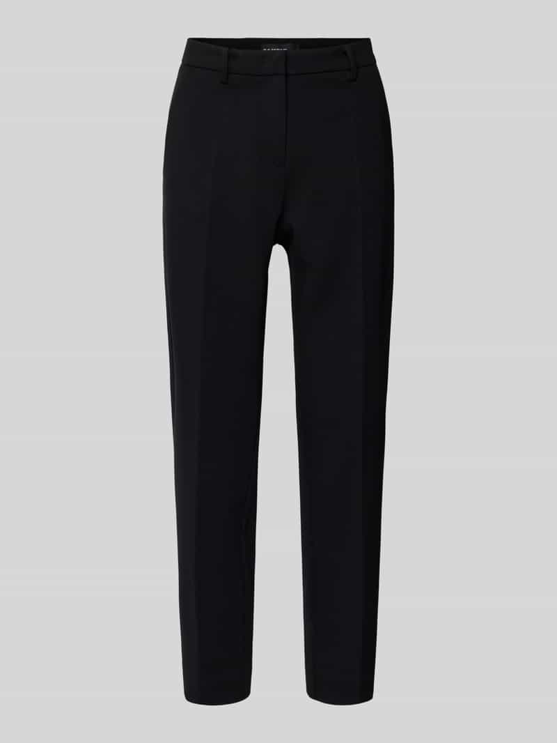 CAMBIO Broek van viscosemix met persplooien model 'KRYSTAL'