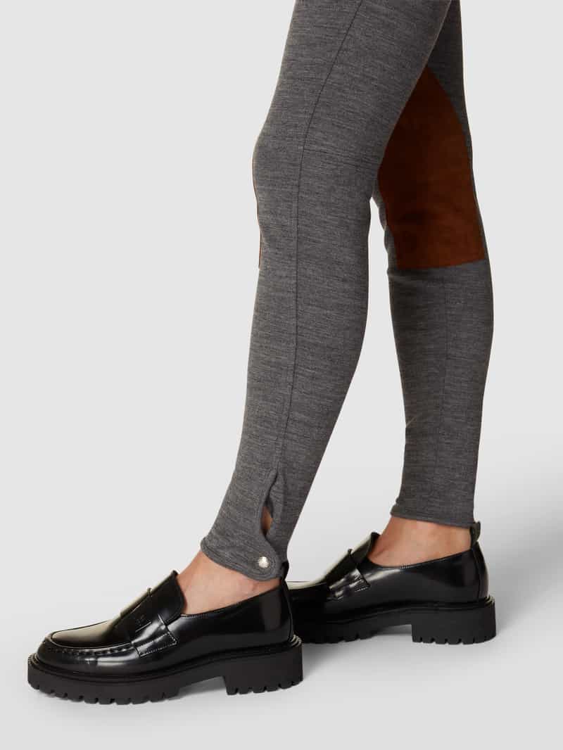 Polo Ralph Lauren Legging van wolmix met ritssluiting opzij