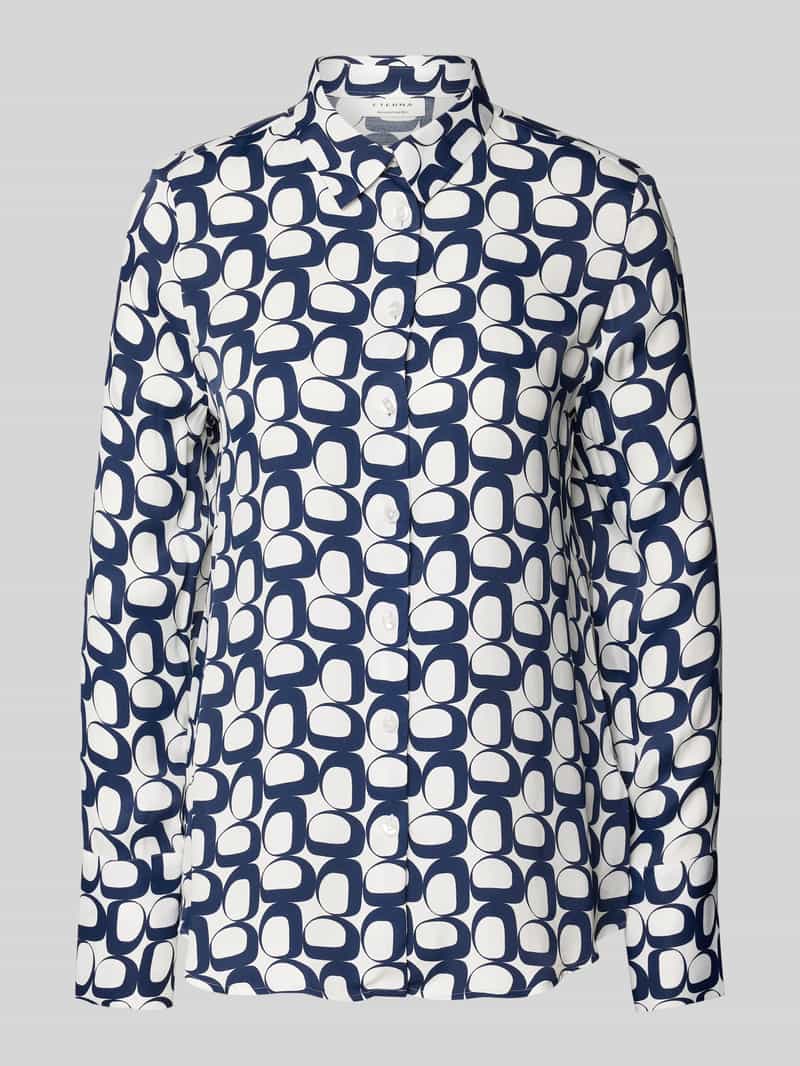 Eterna Overhemdblouse met knoopsluiting