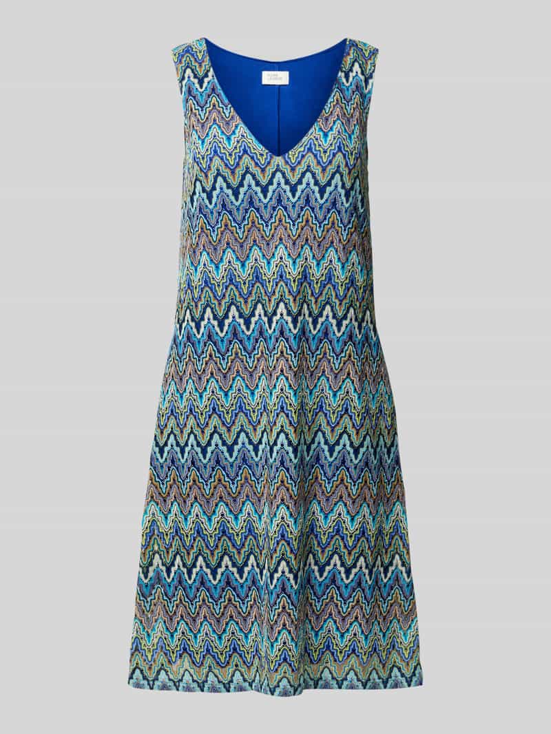 ROBE LÉGÈRE Knielange jurk met diepe V-hals