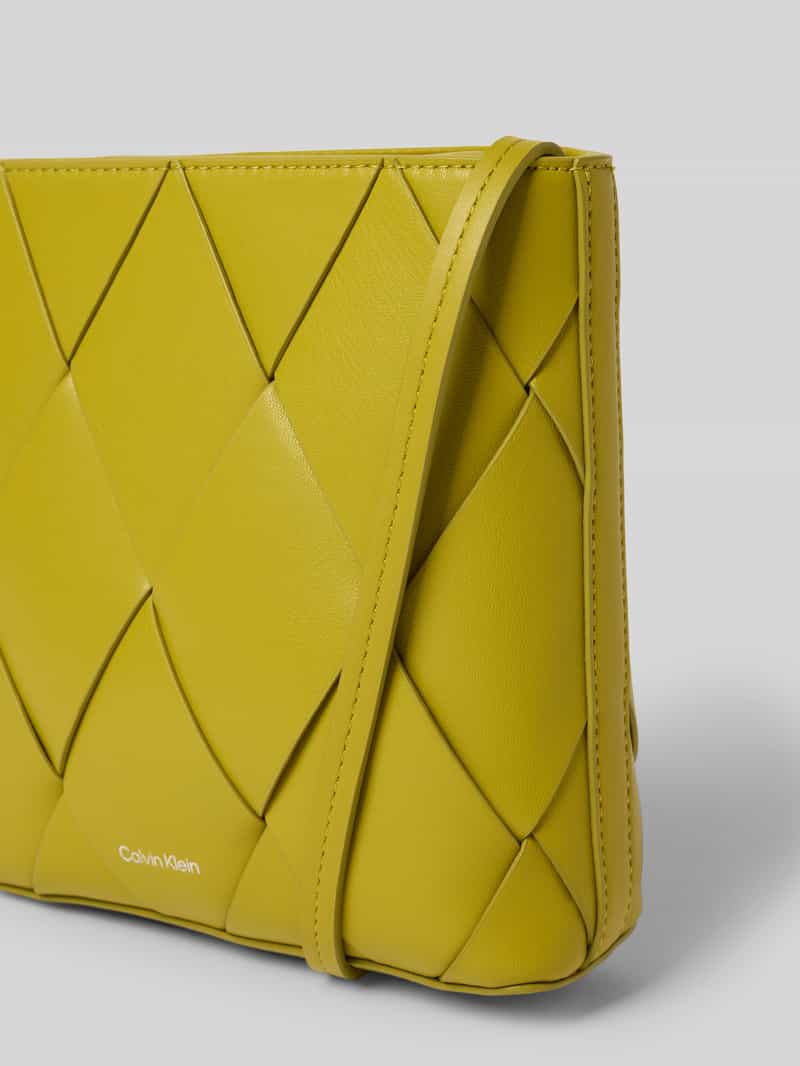 CK Calvin Klein Handtas in gevlochten look