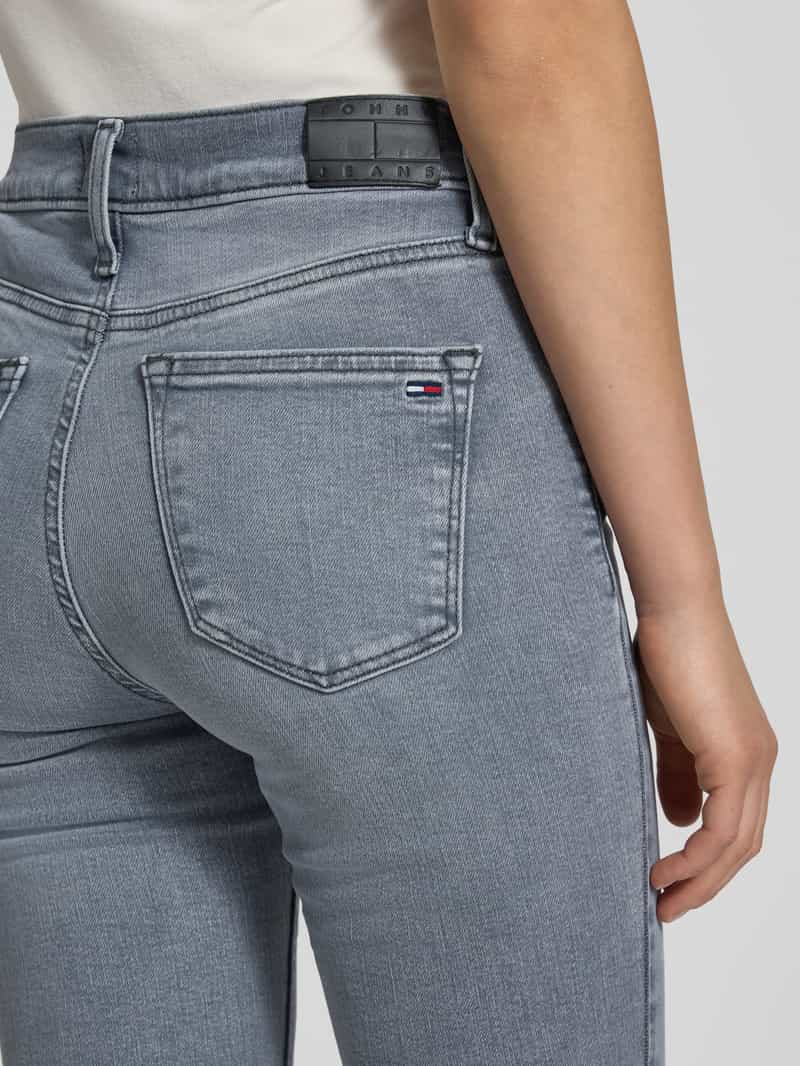 Tommy Jeans Skinny fit jeans van katoenmix