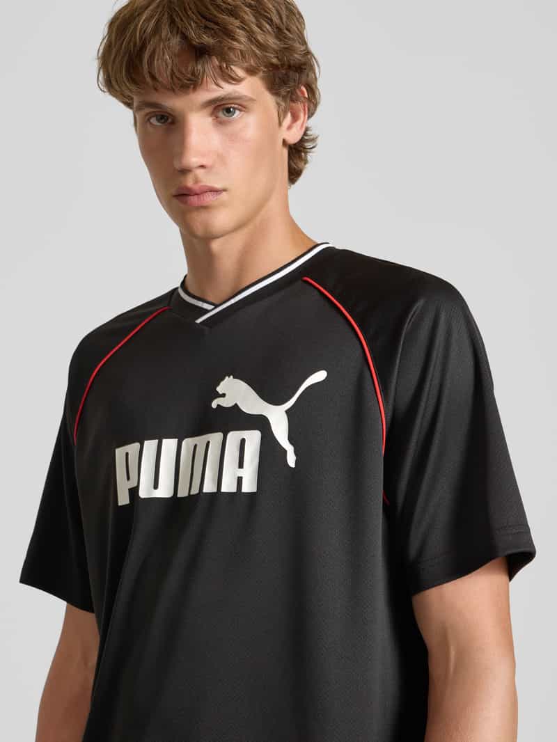 PUMA PERFORMANCE T-shirt met labelprint