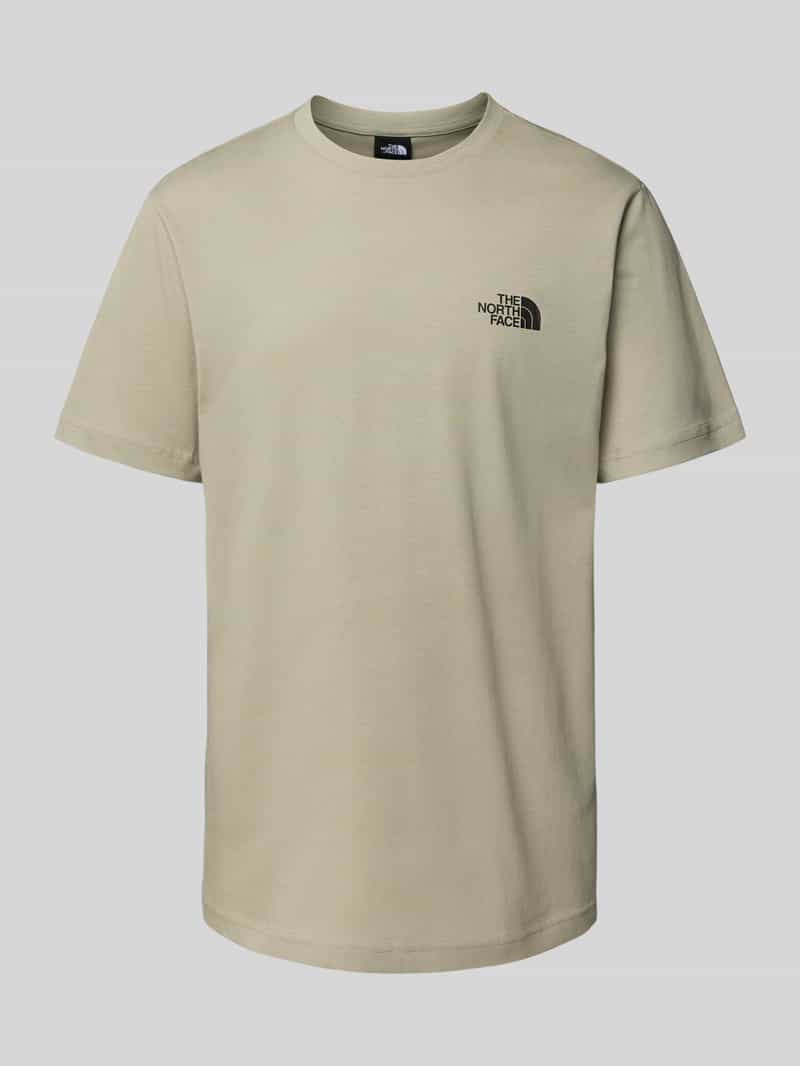 The North Face T-shirt met labelprint