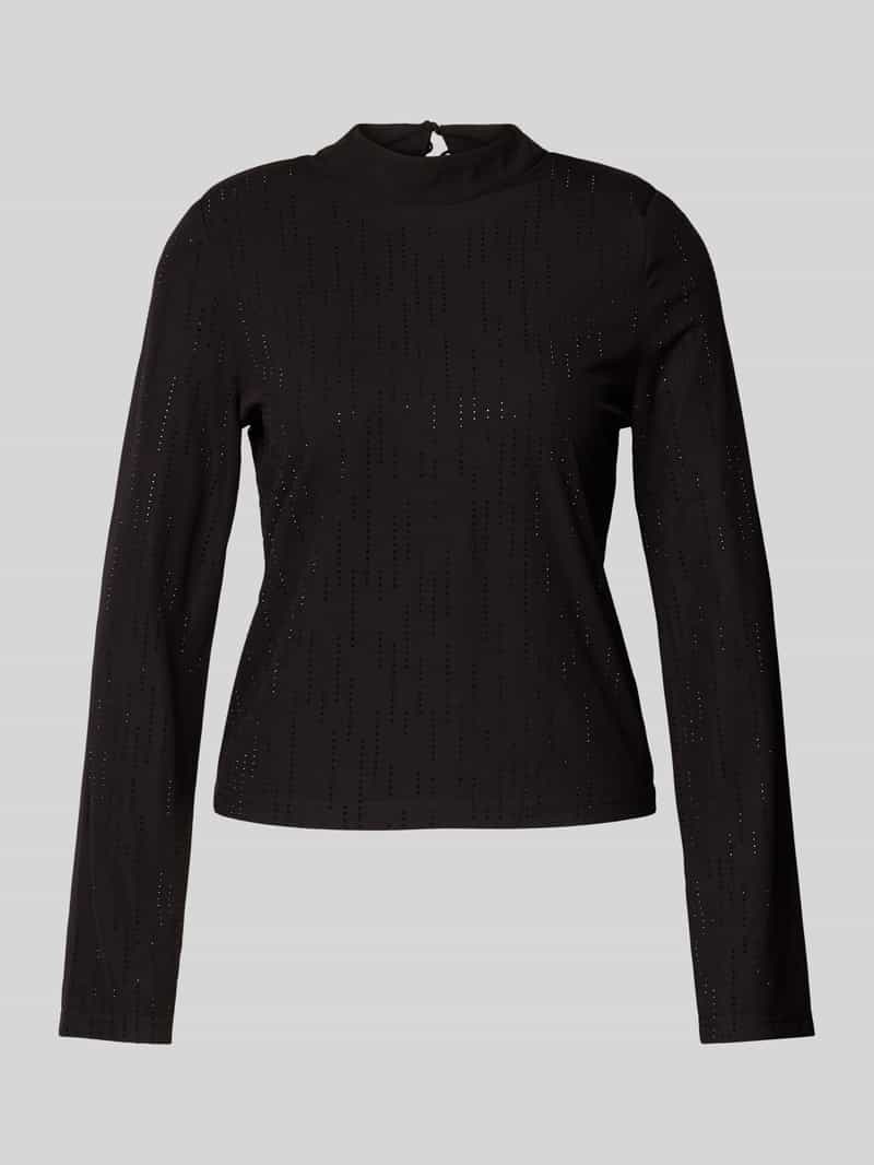 MbyM Regular fit blouseshirt met strass-steentjes model 'Asira'