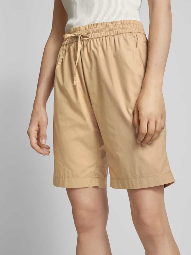 s.Oliver RED LABEL Korte loose fit broek met elastische band