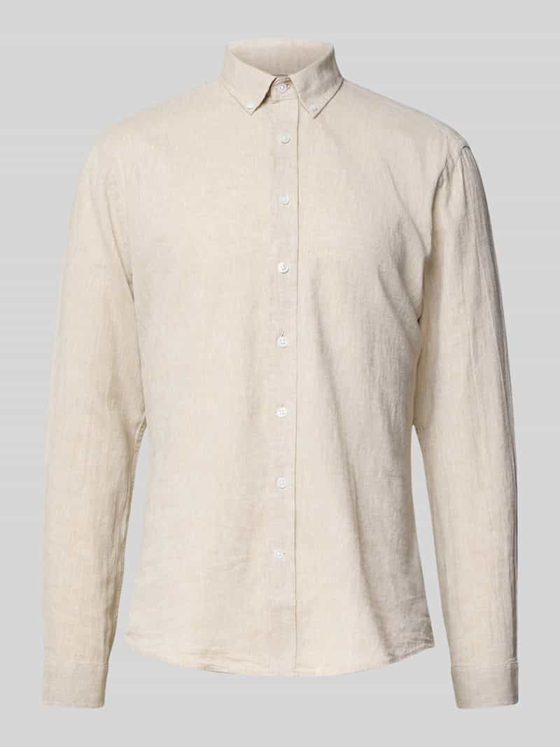 lindbergh Vrijetijdsoverhemd met knoopsluiting