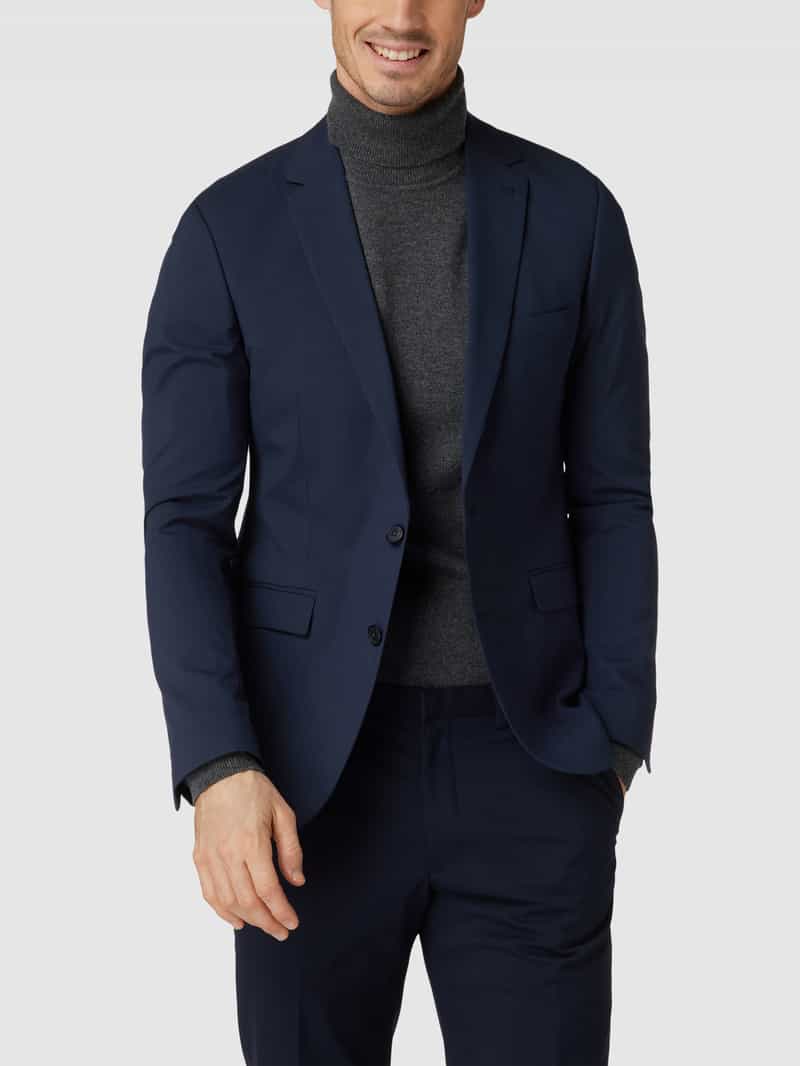 -knoops colbert met paspelzakken op de borst MCNEAL