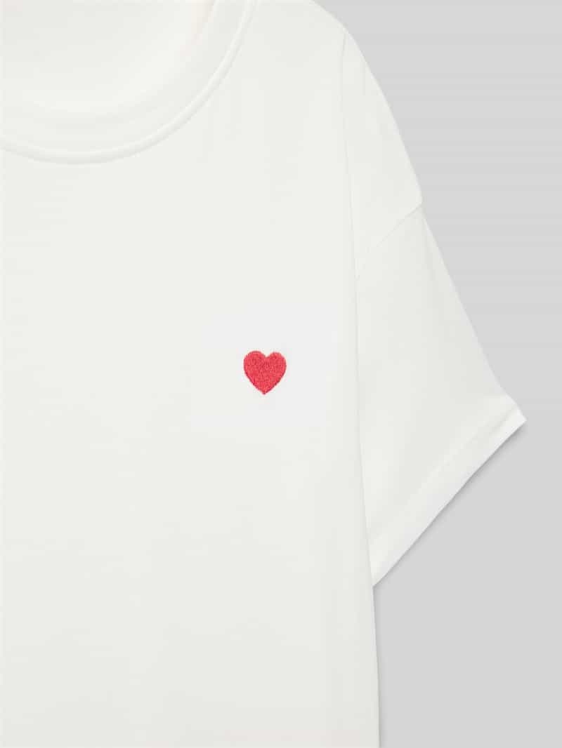 Only Comfort fit T-shirt van puur katoen