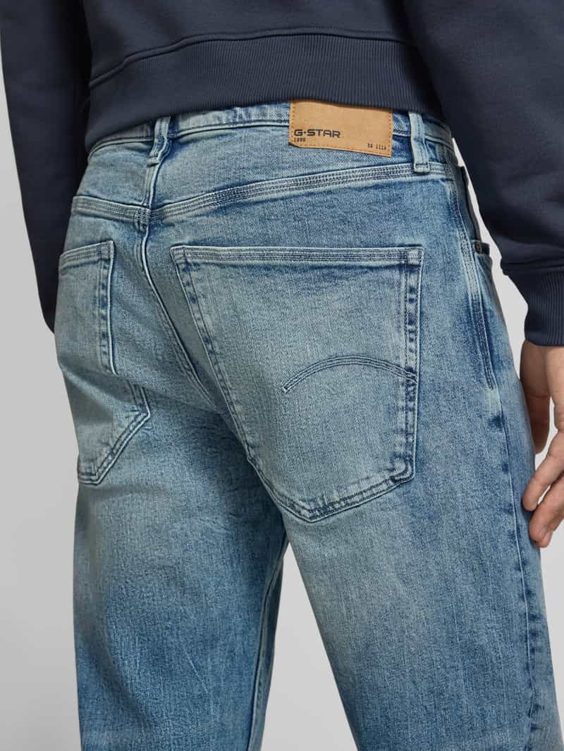 G-Star Raw Slim fit jeans van katoenmix model 'Streem' vintage cruiser, foto 4