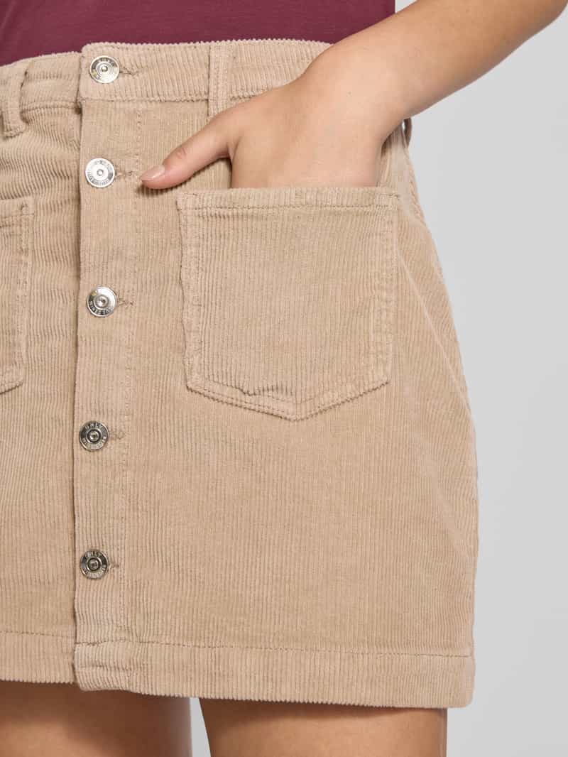 Only Corduroy minirok van katoenmix model 'AMAZING GLOBAL'