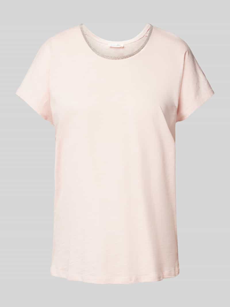 Christian Berg Woman T-shirt met siersteentjes