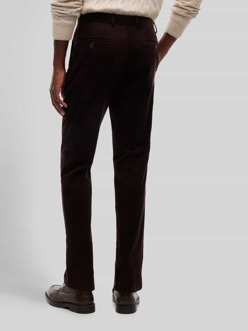 Tommy Hilfiger Slim fit corduroy broek van katoenmix
