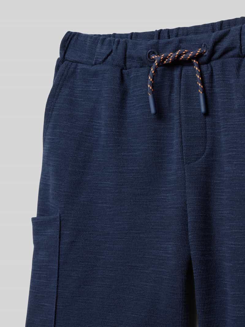 s.Oliver RED LABEL Loose fit sweatshorts van katoenmix