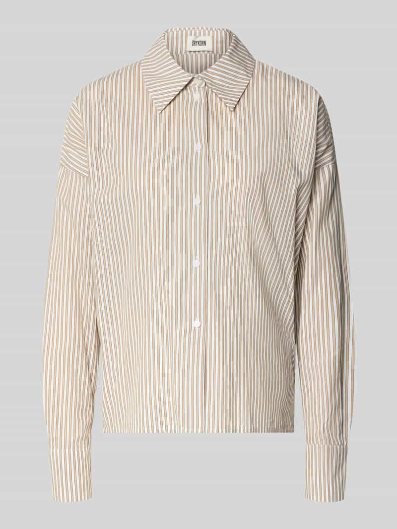 relaxed fit blouse met overgesneden schouders model 'CLOELIA'