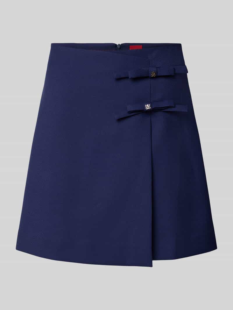 HUGO Minirok in wikkellook model 'Ralime'