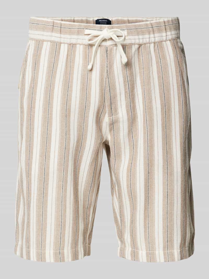 MCNEAL Korte regular fit broek met achterzak