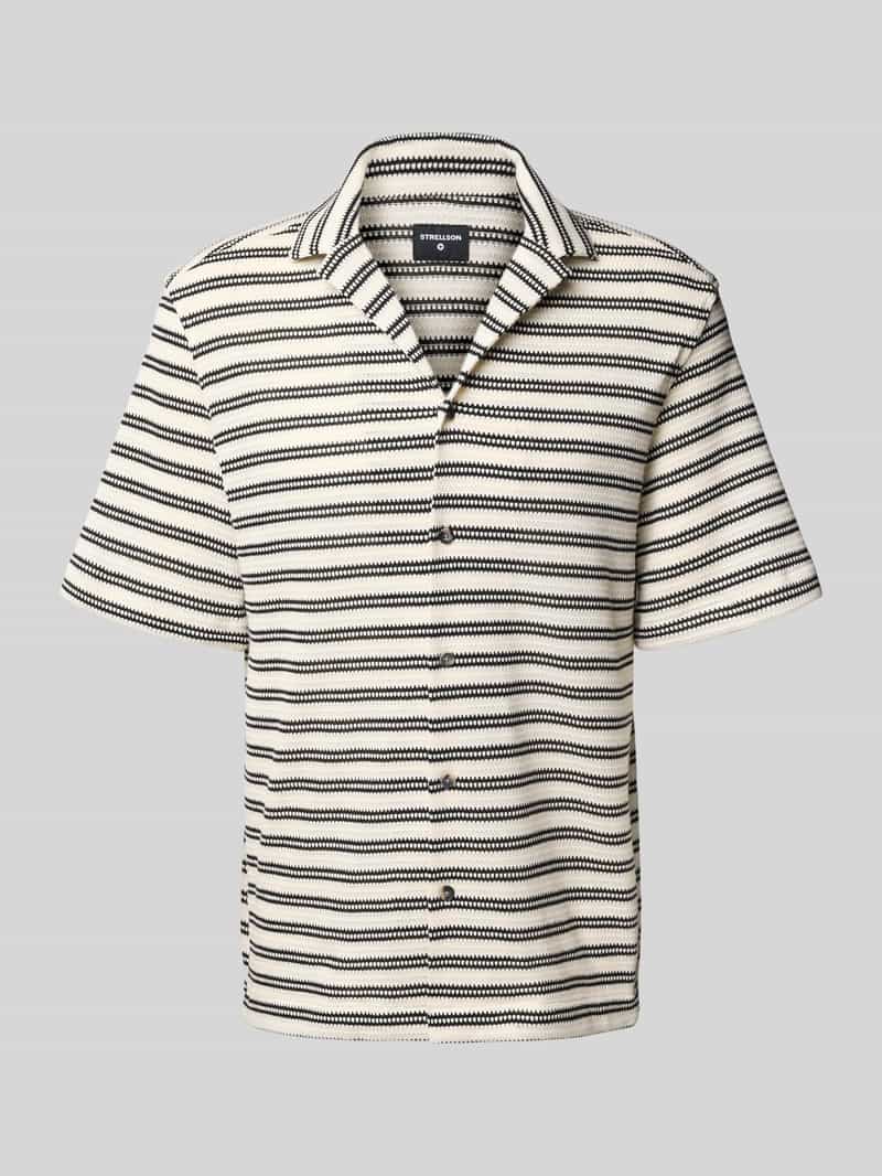 Strellson Regular fit vrijetijdsoverhemd met all-over motief model 'CLIRO'