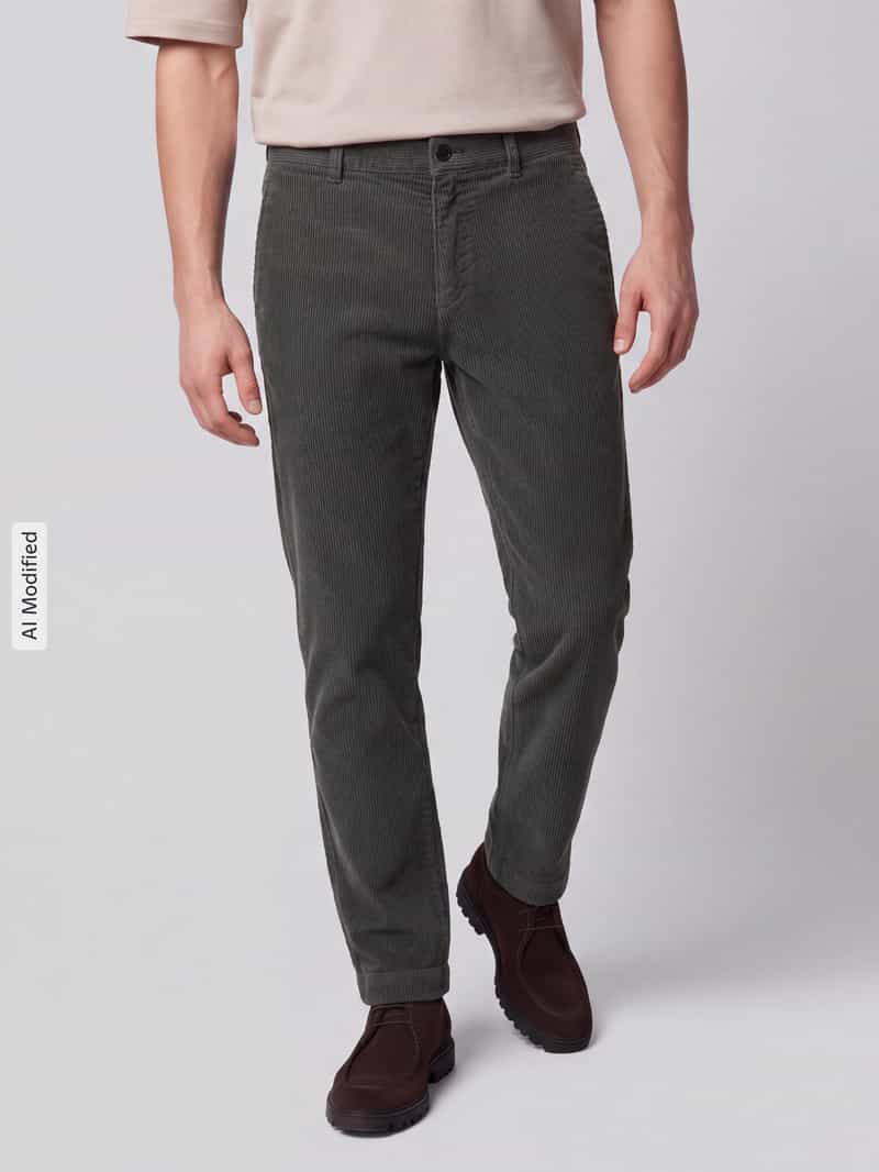 Boss Orange tapered fit chino van katoenmix