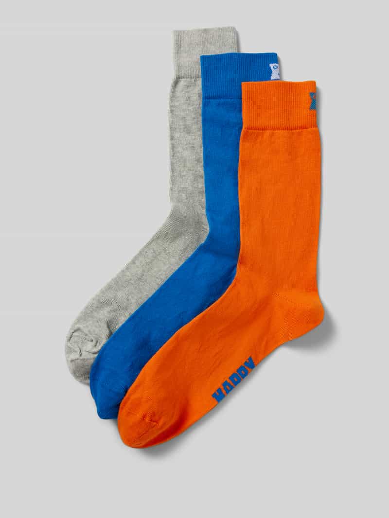 Happy Socks Sokken met labelprint