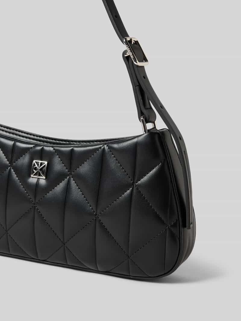 CK Calvin Klein Schoudertas met logodetail model 'Quilted'