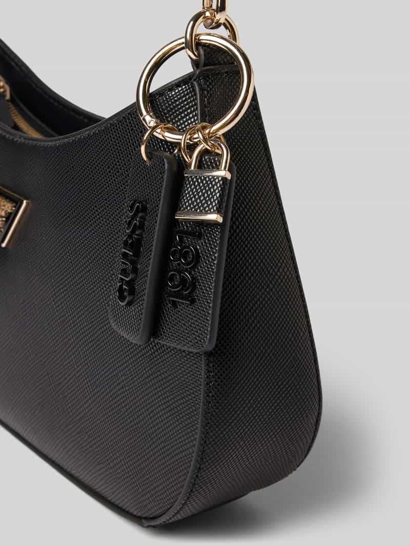 Guess Handtas met labelapplicaties model 'NOELLE II'