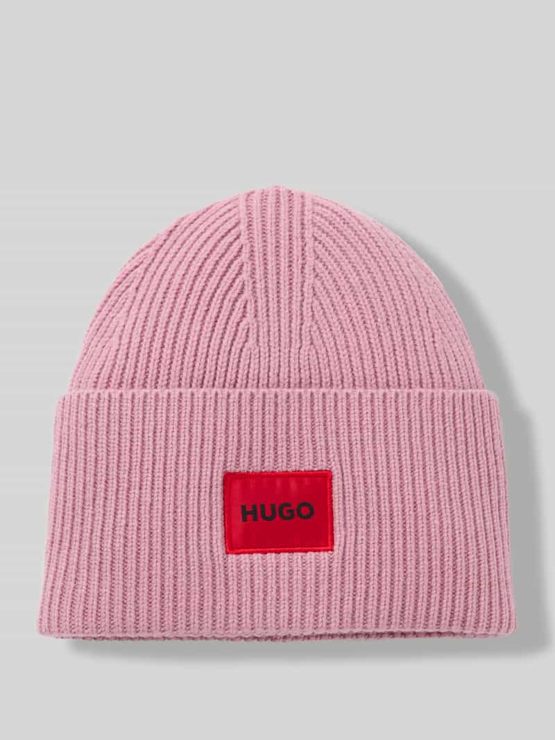 HUGO Muts van scheerwolmix model 'SAFFA'