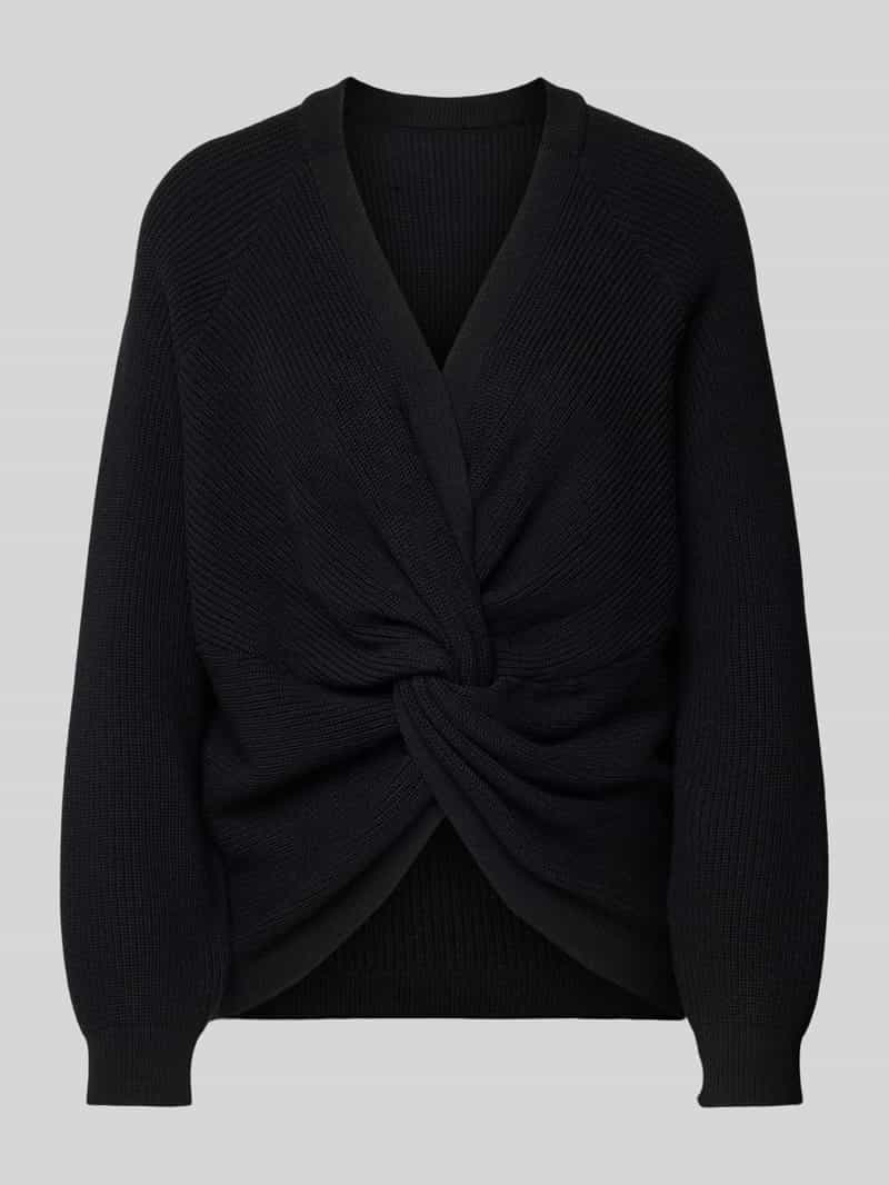 MSCH Copenhagen Gebreide pullover in wikkellook model 'Tatina'