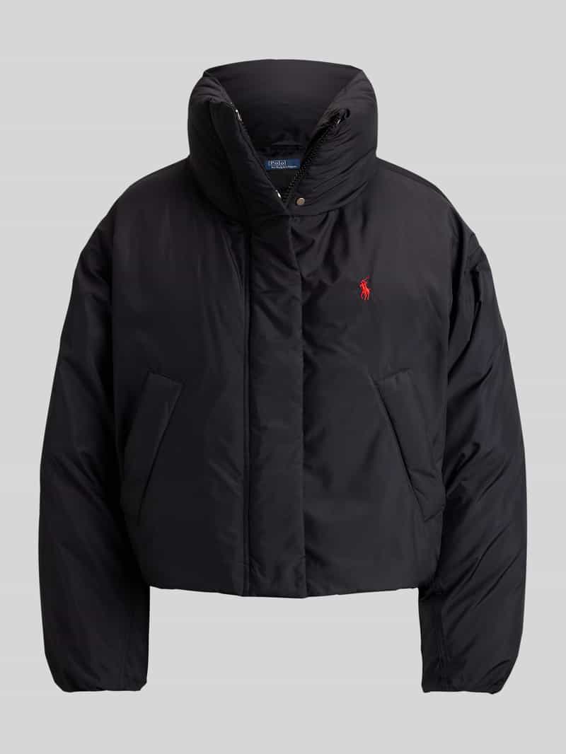 Polo Ralph Lauren boxy fit gewatteerd jack met gestikt logo