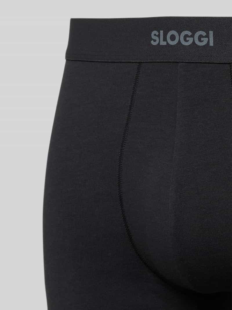 Sloggi Boxershort met elastische band met logo